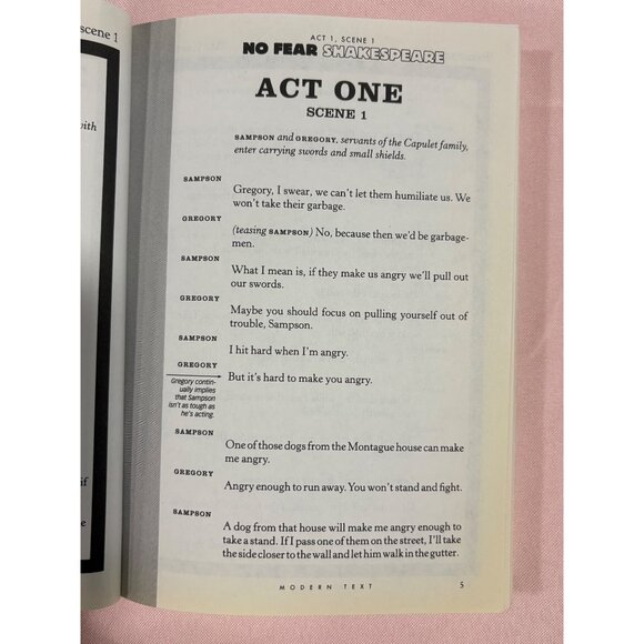No Fear Shakespeare Books The Merchant Of Venice & Romeo And Juliet Bundle 2003 - Picture 16 of 16
